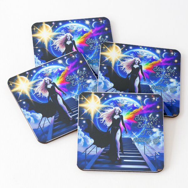 Item preview, Stop the Earth, I'm getting off - Exit Planet Earth designed and sold by Atarac.