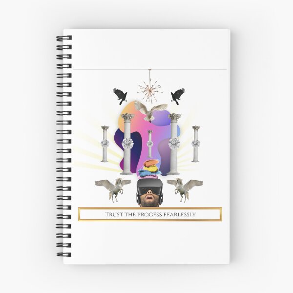 Item preview, Trust The Process Fearlessly designed and sold by Make Believe Works.