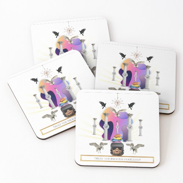Item preview, Trust The Process Fearlessly designed and sold by Make Believe Works.