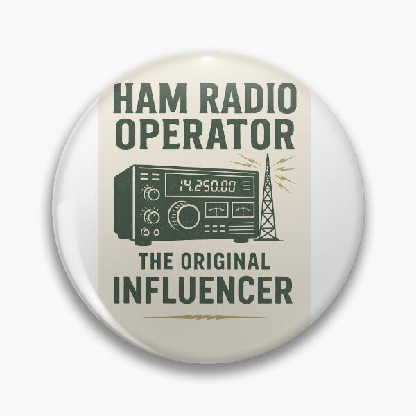 Item preview, Ham Radio Operator - The Original Influencer  designed and sold by automaticvideos.