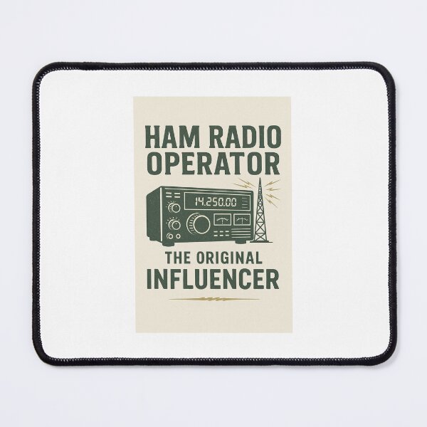 Item preview, Ham Radio Operator - The Original Influencer  designed and sold by automaticvideos.
