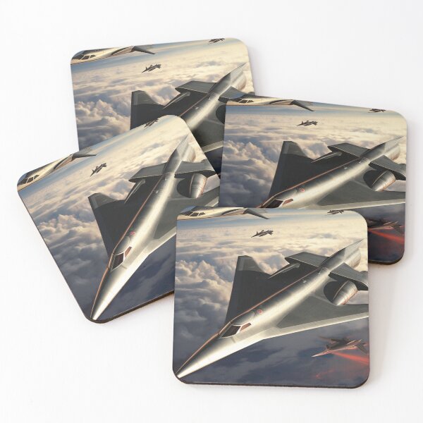 Item preview,  Futuristic Hypersonic Bomber Jet Cloudcore designed and sold by Becooldesing.