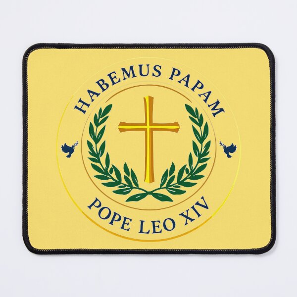 Item preview, Pope Leo XIV Emblem – Habemus Papam Design #2 designed and sold by SteadyRolling.