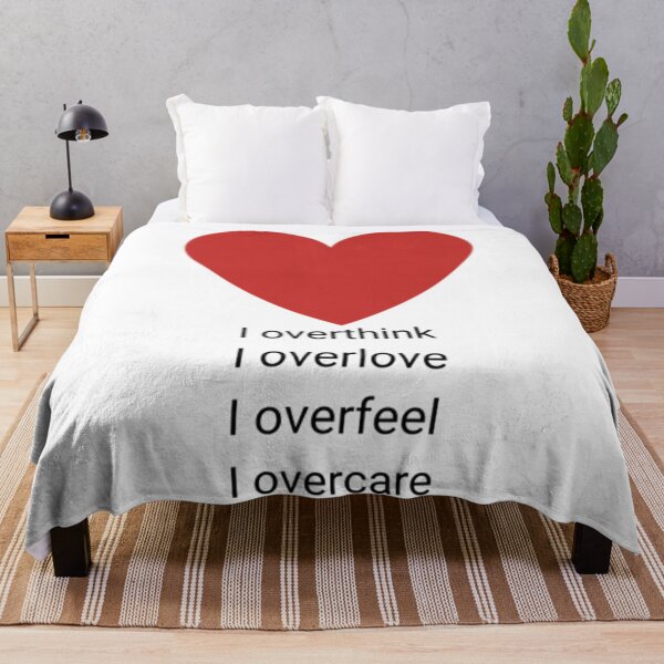 Item preview, I Overthink I Overlove I Overfeel designed and sold by Becooldesing.