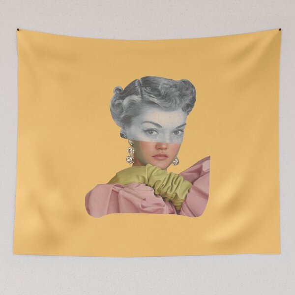 Item preview, Split Woman with Gloves  designed and sold by Manologue Collage.