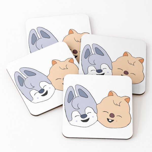 Item preview, Wolf Chan and Hanquokka v1 designed and sold by Katya-Kreations.