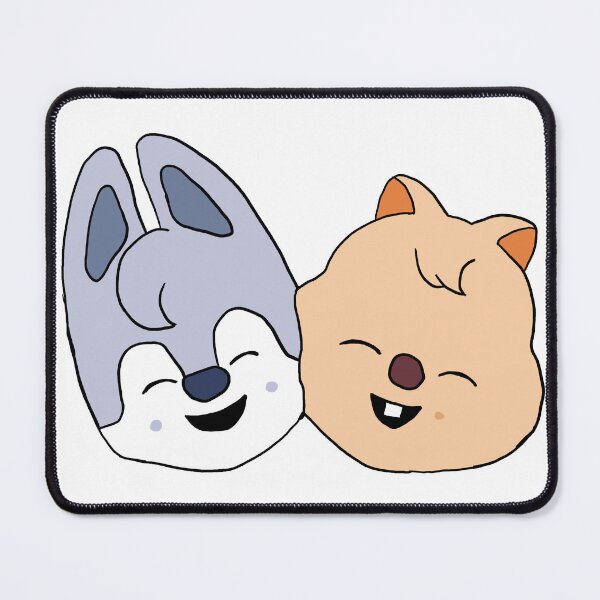 Item preview, Wolf Chan and Hanquokka v1 designed and sold by Katya-Kreations.