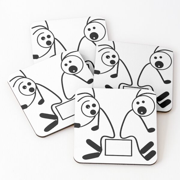 Item preview, Stickmen Just Sitting designed and sold by Kimmy and Zamiah Art.