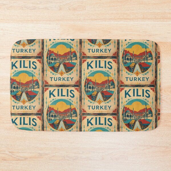 Item preview, Kilis Turkey Vintage Travel Tourism designed and sold by TravelersGems.