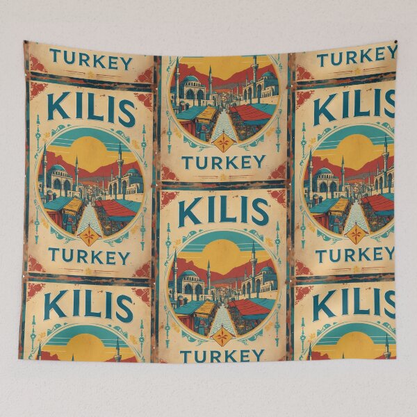 Item preview, Kilis Turkey Vintage Travel Tourism designed and sold by TravelersGems.