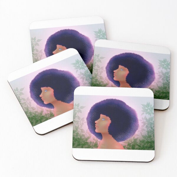 Item preview, Black Afro Woman designed and sold by Shel-Art.