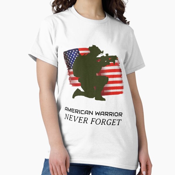 Item preview, American Warrior Never Forget designed and sold by Bankshot325.