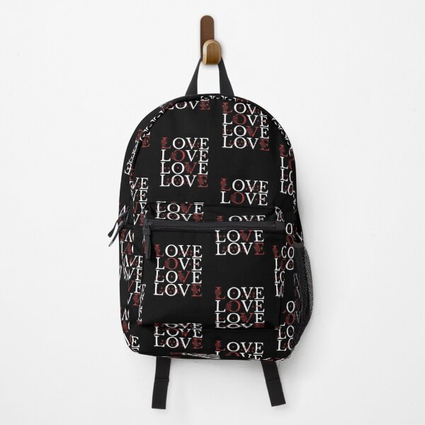 Item preview, Love God First – Floral Christian Love Typography Design - (RED/BLACK) designed and sold by Christian1iving.