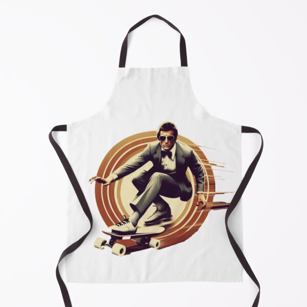 Item preview, 70s Skateboarding Secret Agent designed and sold by Becooldesing.