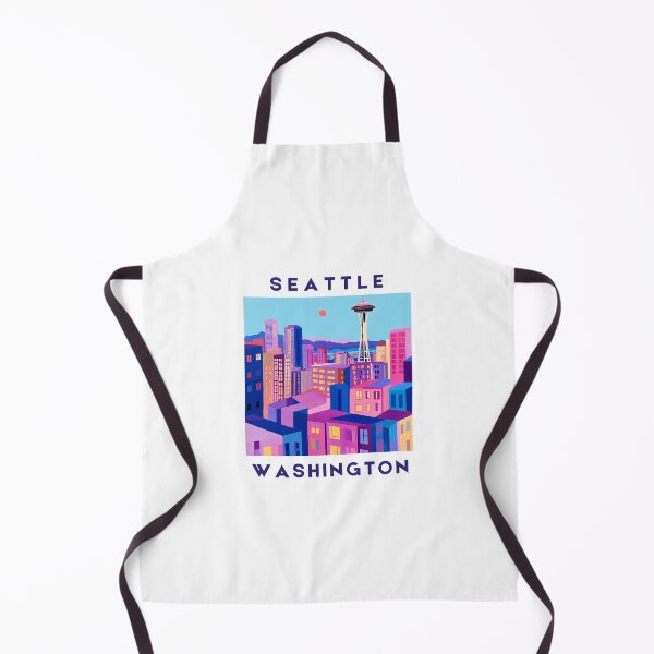 Item preview, Evergreen Escape – Seattle Skyline designed and sold by WanderingPrints.