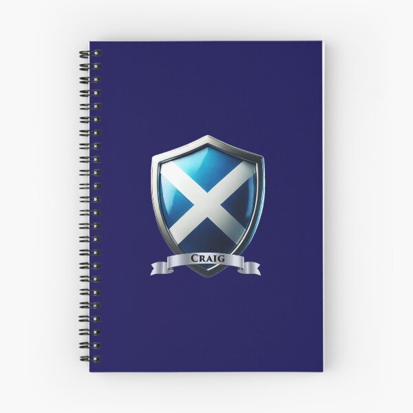 Item preview, Craig Scottish Shield  Pride of the Highlands, Born Under the Saltire designed and sold by Highlandkings.