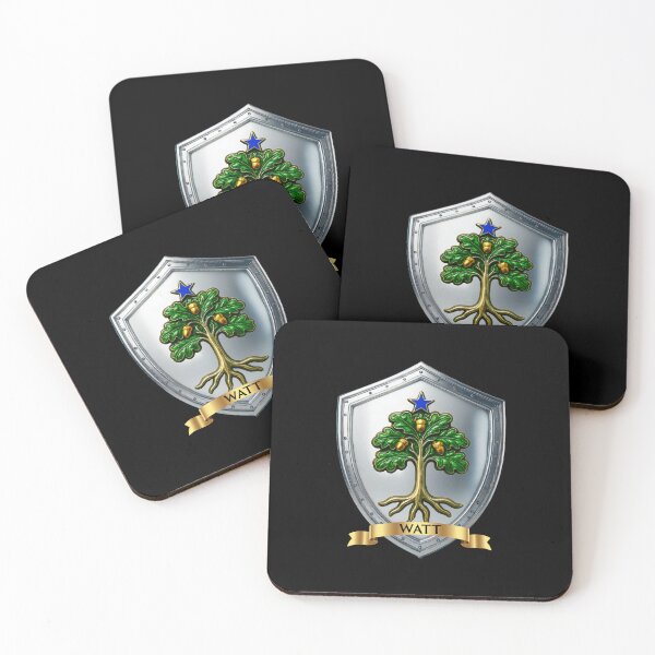 Item preview, Watt Name Shield  Strength in Roots, Honor in Name designed and sold by Highlandkings.