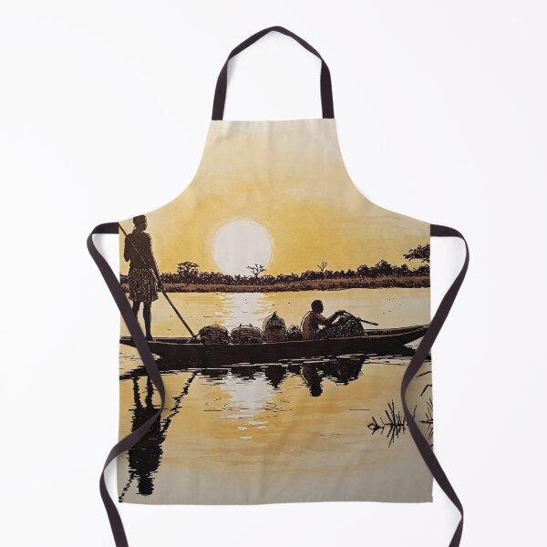 Item preview, Okavango river crossing, Botswana designed and sold by kalahariart.