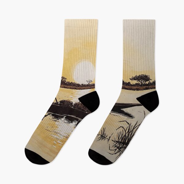 Item preview, Okavango river crossing, Botswana designed and sold by kalahariart.