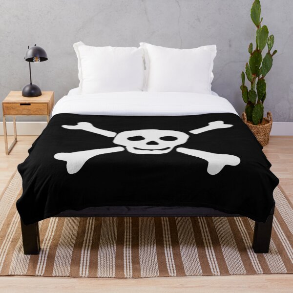 Item preview, Pirate flag / Jolly Roger / Skull and Crossbones designed and sold by StudioDestruct.