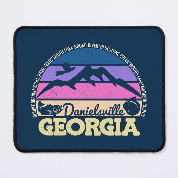 Item preview, Danielsville Georgia Sunset Retro Vintage Local Pride Logo designed and sold by CRHPOD20.