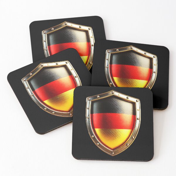 Item preview,  German Shield of Strength – Unity and Heritage Emblem designed and sold by Highlandkings.