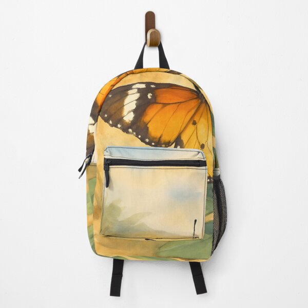 Item preview, African monarch butterfly on leaves, Kalahari desert, Botswana designed and sold by kalahariart.