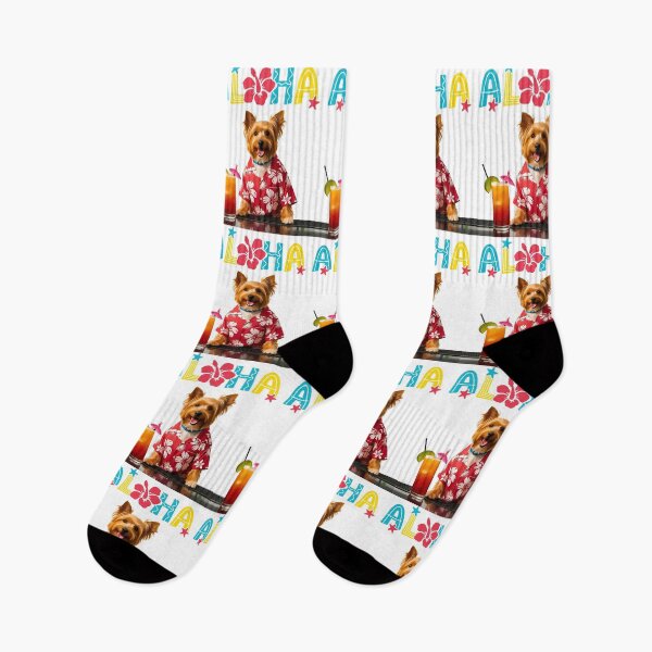 Item preview, Aloha Morkie – Cute Tropical Pup with Mai Tai Island Vibes designed and sold by Fredster1966.