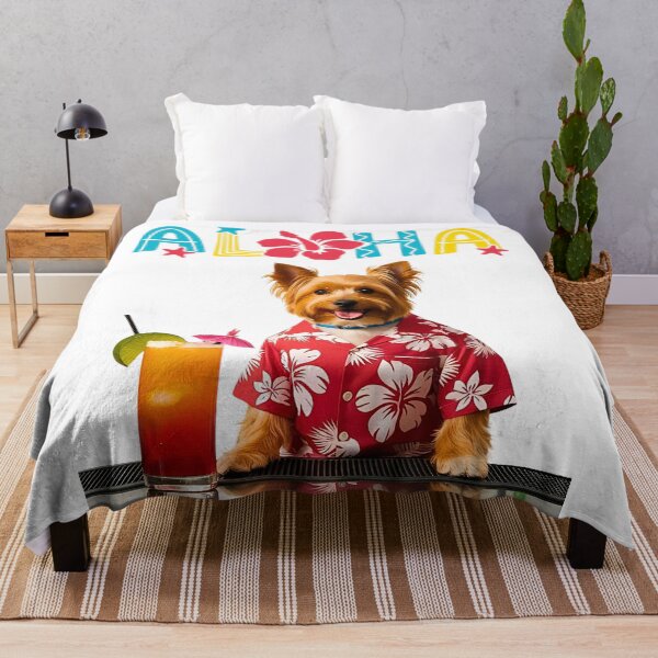 Item preview, Aloha Morkie – Cute Tropical Pup with Mai Tai Island Vibes designed and sold by Fredster1966.