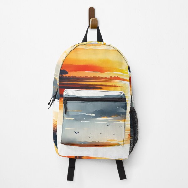 Item preview, Sunset, mokoro ride, chobe river, chobe national park, Botswana designed and sold by kalahariart.