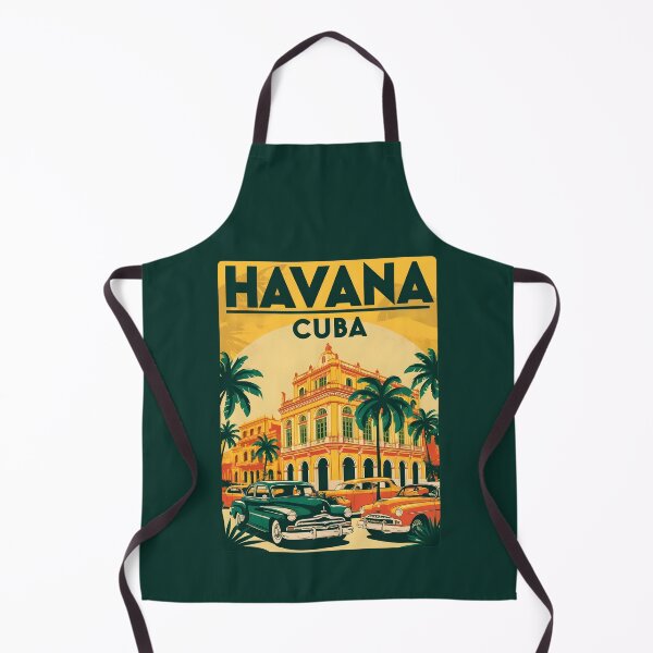 Item preview, A Vintage Travel Illustration of Havana - Cuba designed and sold by GoodOldVintage.