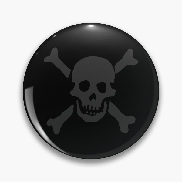 Item preview, Bandera pirata / Jolly Roger / Calavera y huesos cruzados designed and sold by StudioDestruct.
