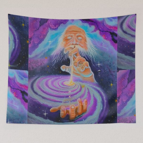 Item preview, Galactic Wizard designed and sold by Keepsaneart.