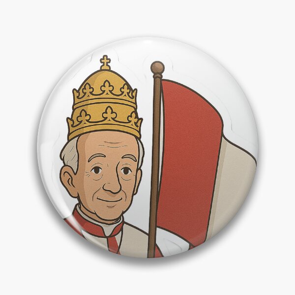 Item preview, robert francis prevost, american pope, vatican, pope, habemus papam, american designed and sold by Giddyfun.