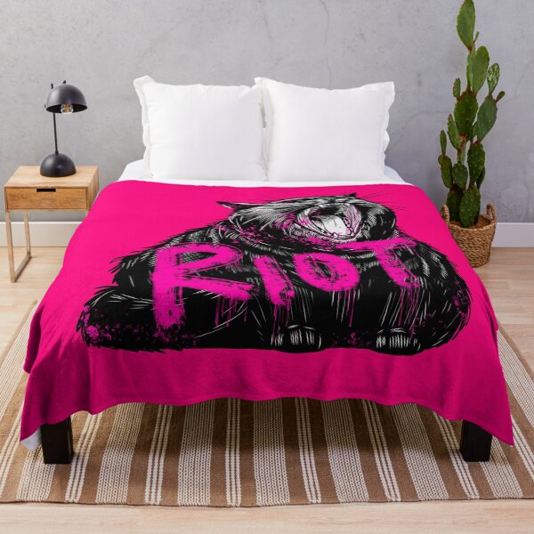 Item preview, Chonky Black Cat RIOT designed and sold by KilkennyCat Art.
