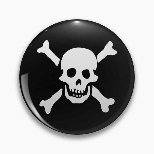 Item preview, Pirate flag / Jolly Roger / Skull and Crossbones designed and sold by StudioDestruct.