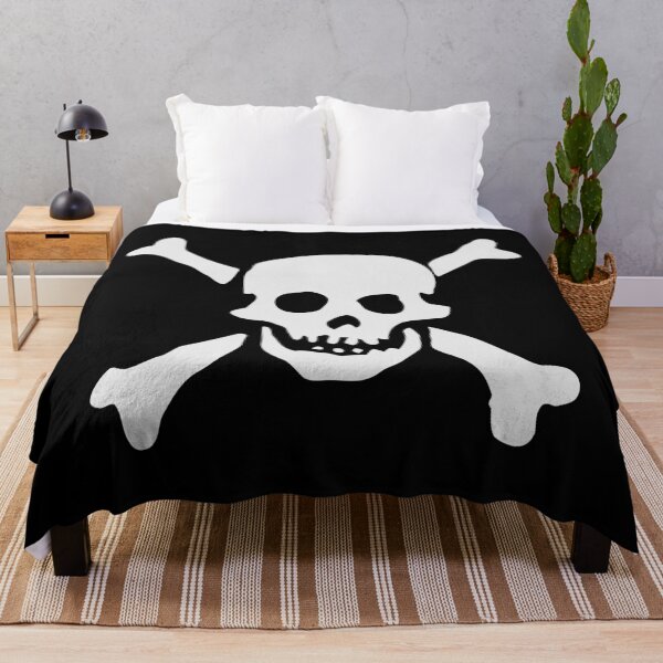 Item preview, Pirate flag / Jolly Roger / Skull and Crossbones designed and sold by StudioDestruct.