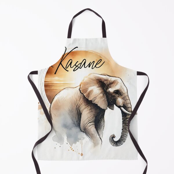 Item preview, Botswana Kasane - where giants roam free designed and sold by kalahariart.