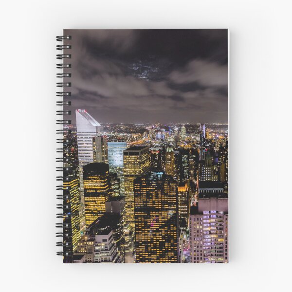 Item preview, New York City Skyline from Top of the Rock at Night designed and sold by Aure50.