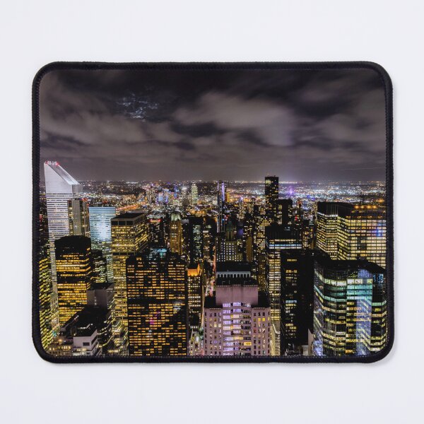 Item preview, New York City Skyline from Top of the Rock at Night designed and sold by Aure50.