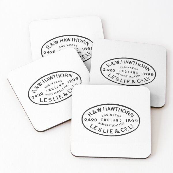 Item preview, Vintage Hawthorne and Leslie Locomoive Builders Plate - No. 2420 - 1899 - Newcastle on Tyne - England- Glasgow, Scotland designed and sold by QuayTradingCo.