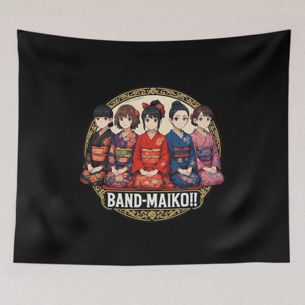 Item preview, BAND-MAIKO  - SUPERFAN  designed and sold by TheRabbitHoleMD.