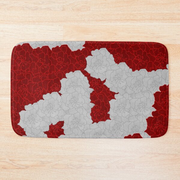 Item preview, Silver & Red Flower Collage designed and sold by rainestore.