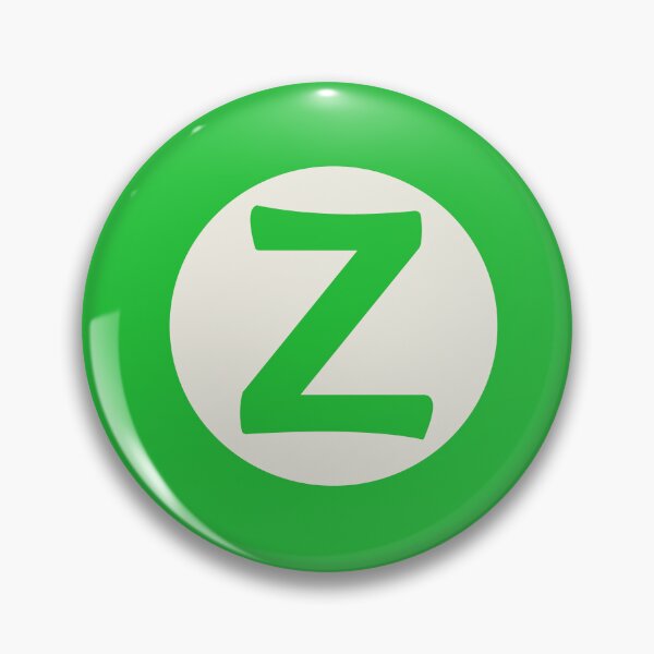 Item preview, letter z green designed and sold by ZiphGames.