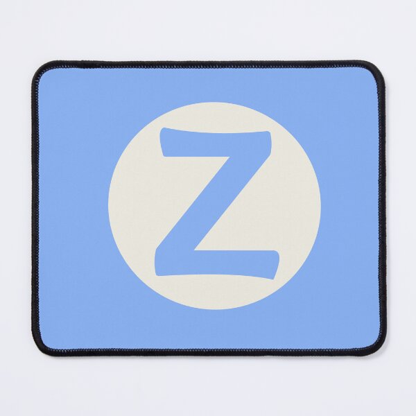 Item preview, letter z blue designed and sold by ZiphGames.