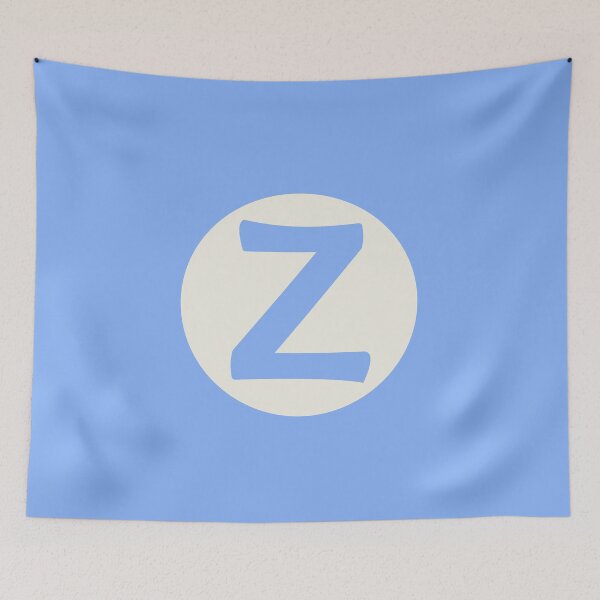 Item preview, letter z blue designed and sold by ZiphGames.