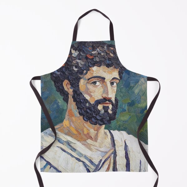 Item preview, Marcus Aurelius | Post-impressionist painting style designed and sold by ComicsFactory.