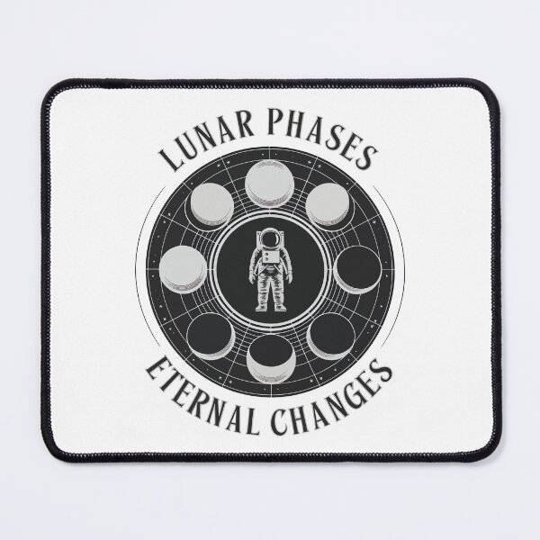 Item preview, Lunar Phases Astronaut Space Exploration designed and sold by Zanigold.