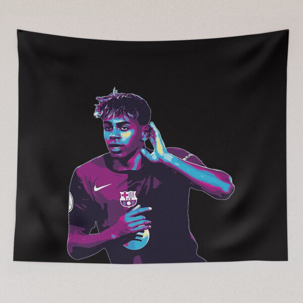Item preview, Lamine Yamal goal celebration designed and sold by MAX MILLER.
