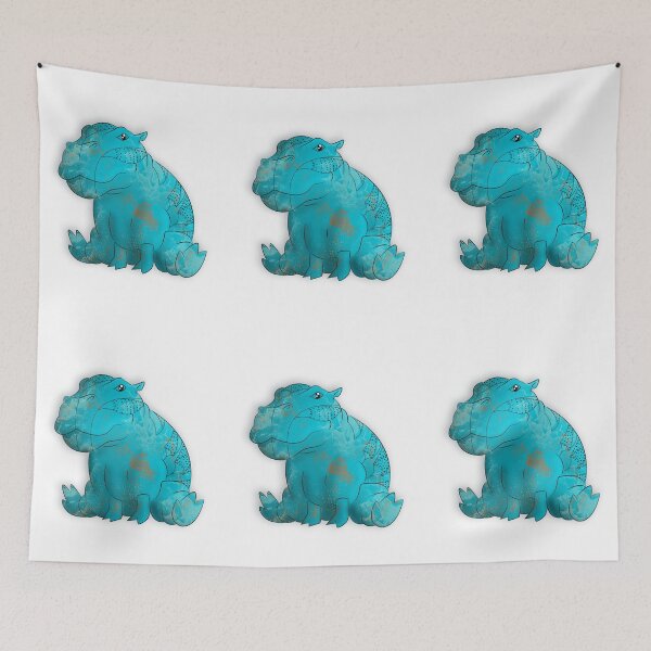 Item preview, William the Hippopotamus designed and sold by Yahmahah.